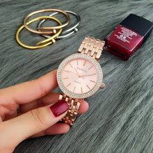 Load image into Gallery viewer, Luxury Simple Women's Wristwatches Full Stainless Steel Women Quartz Watch