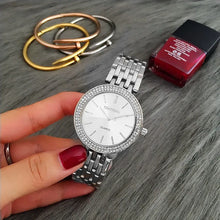 Load image into Gallery viewer, Luxury Simple Women's Wristwatches Full Stainless Steel Women Quartz Watch