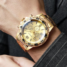 Load image into Gallery viewer, Luxury Large Dial Mens Quartz Watch Fashion Men Business Watches