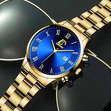 Load image into Gallery viewer, Fashion Mens Gold Watches Luxury Minimalist Quartz Wrist Watch