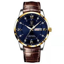 Load image into Gallery viewer, Luxury Brand Men Watches Waterproof Luminous Leather Quartz Man Wristwatch