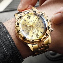 Load image into Gallery viewer, Luxury Large Dial Mens Quartz Watch Fashion Men Business Watches