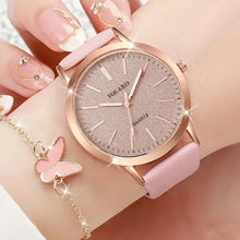 Load image into Gallery viewer, Luxury Design Leather Watch Ladies Quartz Wristwatch