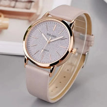 Load image into Gallery viewer, Luxury Design Leather Watch Ladies Quartz Wristwatch