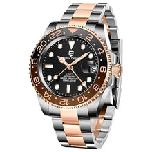 Load image into Gallery viewer, Men's Luxury Sapphire Automatic Mechanical Watch 40mm Stainless Steel Waterproof Watch