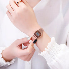 Load image into Gallery viewer, Luxury Small Dial Digital Women Watch
