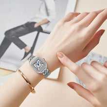 Load image into Gallery viewer, Light Luxury Brand Business Gold Stainless Steel Ladies Fashion Quartz Watches
