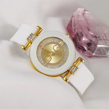 Load image into Gallery viewer, Minimalist Diamond Design Silica Gel Strap Quartz Watch

