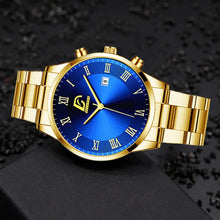 Load image into Gallery viewer, Fashion Mens Gold Watches Luxury Minimalist Quartz Wrist Watch
