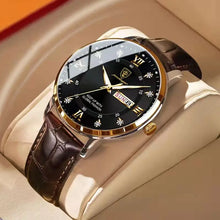 Load image into Gallery viewer, Luxury Brand Men Watches Waterproof Luminous Leather Quartz Man Wristwatch
