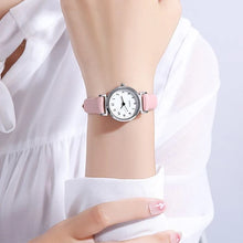 Load image into Gallery viewer, Fashion Small Dial Women's Watch Casual Leather Band Ladies Quartz Wristwatches
