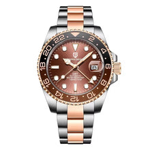 Load image into Gallery viewer, Men's Luxury Sapphire Automatic Mechanical Watch 40mm Stainless Steel Waterproof Watch
