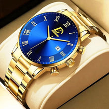 Load image into Gallery viewer, Fashion Mens Gold Watches Luxury Minimalist Quartz Wrist Watch

