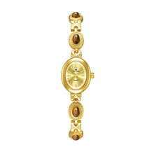 Load image into Gallery viewer, Quartz Small Dial Ladies Wrist Watches Rhinestone Gold Watches
